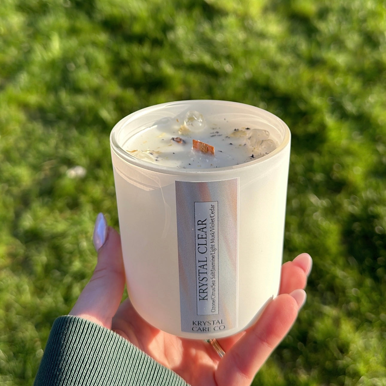 Krystal Clear Aura Candle