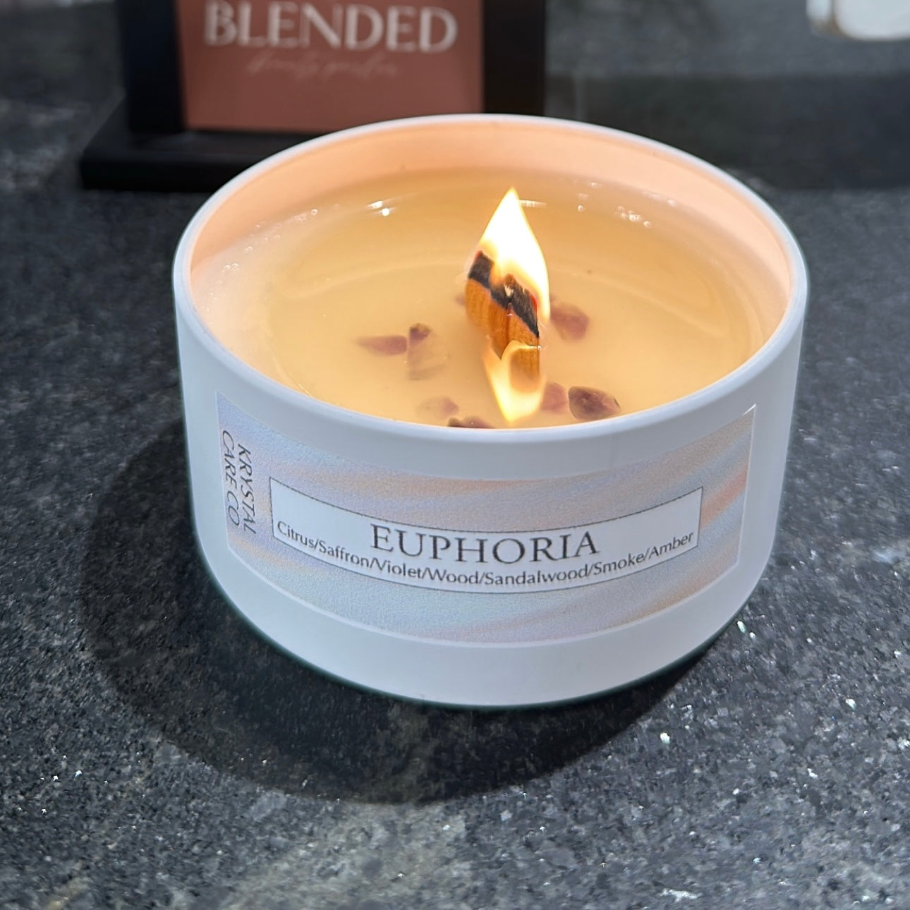 Blush Tin Candle